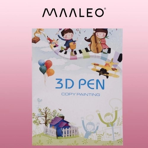 Skabelonbog til 3D-pen Maaleo 22734