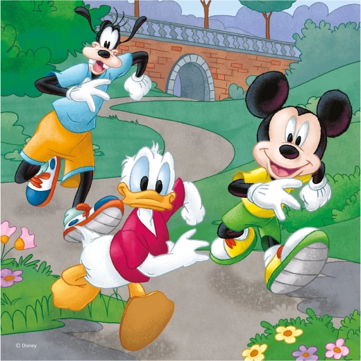 Tre sportsmotiver i én pakke