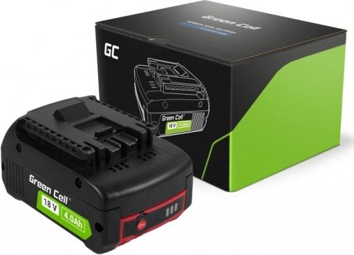 Green Cell 18 V 4,0 Ah batteri til BOSCH 18V-systemet