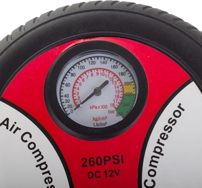 Kraftig oppumpning op til 260 PSI