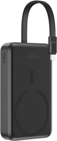 Baseus Mini magnetisk powerbank 10000 mAh 30 W Bayern edition – sort