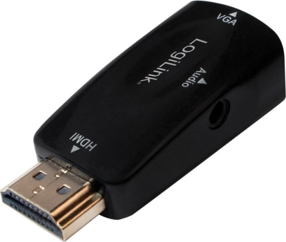 Adapter HDMI til VGA Full HD 1080p med lyd