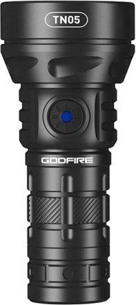 Kompakt LED-lommelygte SUPERFIRE GODFIRE, 1874 lm, USB‑C, IP55