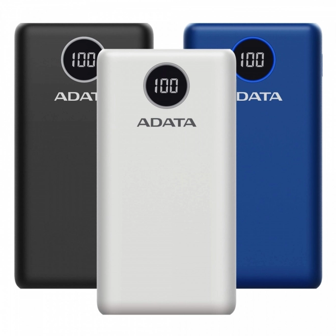 Powerbank P20000QCD 20000mAh hvid QC/PD