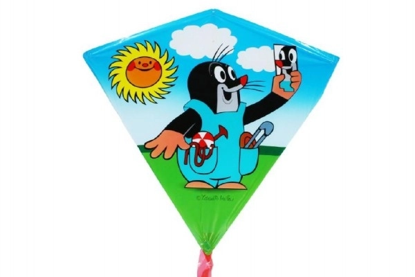Flyvende drage med Krtek-design i bukser - 68 x 73 cm