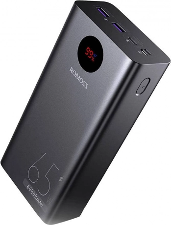 Romoss powerbank med hurtig opladning 40000mAh