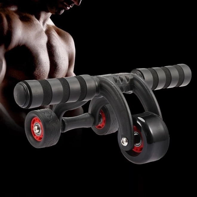 Crossfit træner til mavemuskler + knæpude