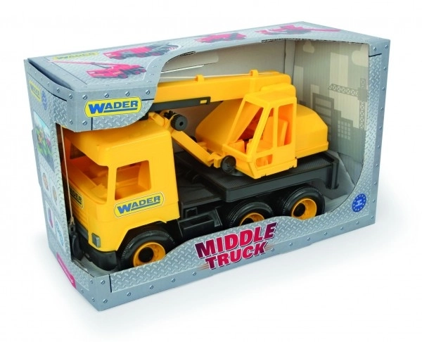 Wader Gul Kran i kasse 38cm