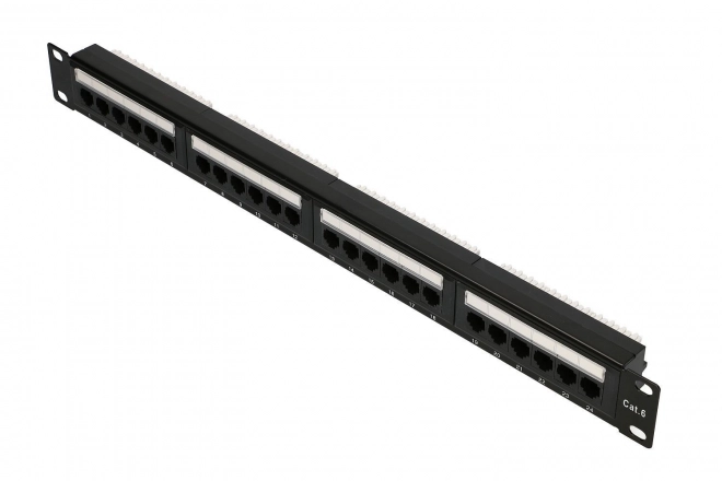 Patchpanel 24 porte Cat6 UTP V2