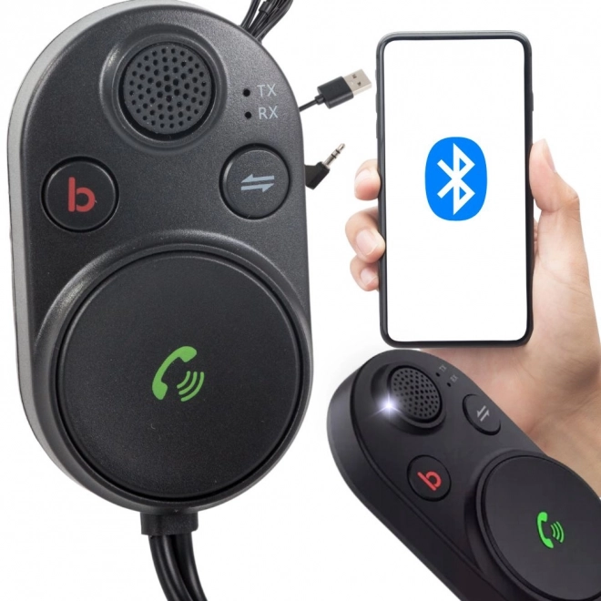 Bluetooth adapter til bilen med basforstærker