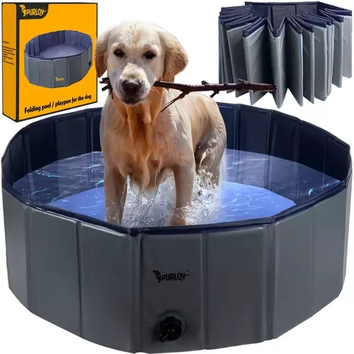 Sammenklappelig hundepool/kennelo 100x30 Purlov 20929
