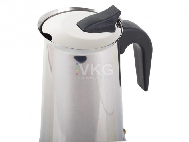 Italiensk moka kaffekande 12 kopper 600 ml rustfrit stål