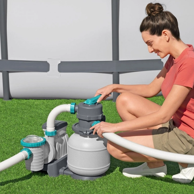 Bestway sand pumpe til poolvandsfiltrering