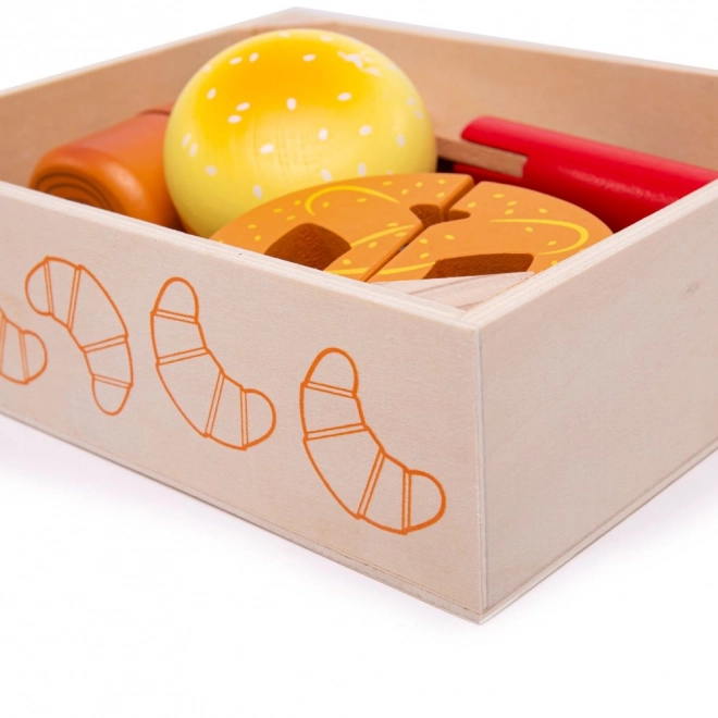 Bigjigs Toys Skærebrød i kassen