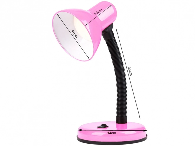 Justerbar skolebordslampe natbord