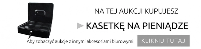 Stor sort pengekassette