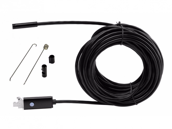 Endoskopisk inspektionskamera med LED-belysning 10m USB