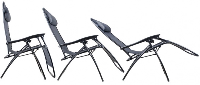 Have- og strandstol med kopholder