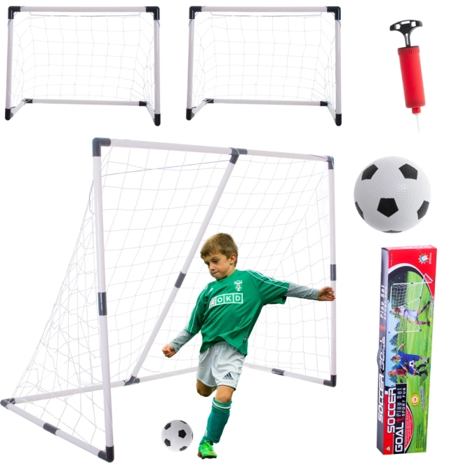 Fodboldmål til børn 2i1