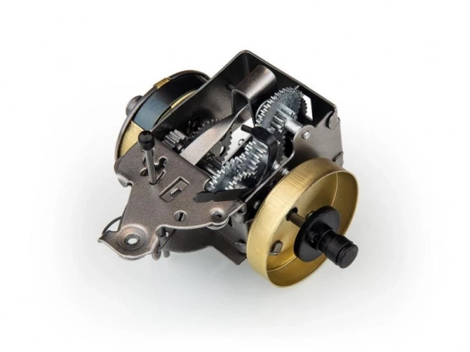 Traktor Zetor rød med nøgle metal 14cm 1:25 i æske Kovap