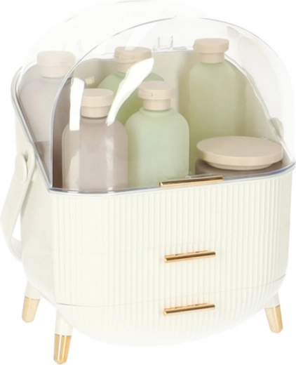 Elegant design med gennemsigtigt låg