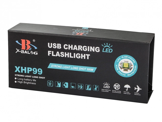 Militær taktisk lommelygte med LED Cree XHP99