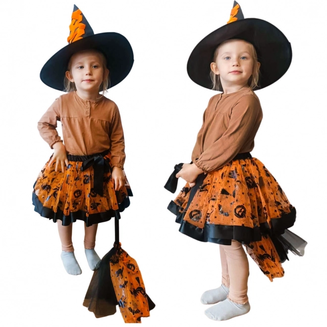 Karnivalskostume heks orange