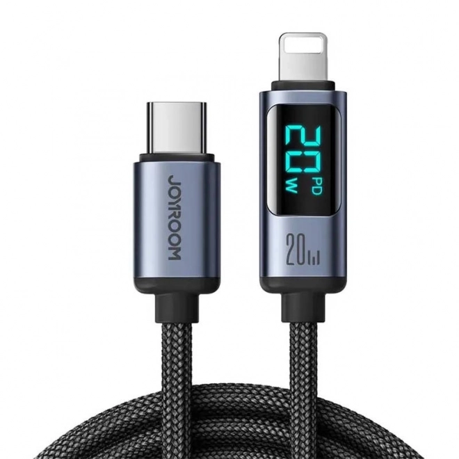 USB-C til Lightning kabel 1,2 m fra Joyroom (sort)