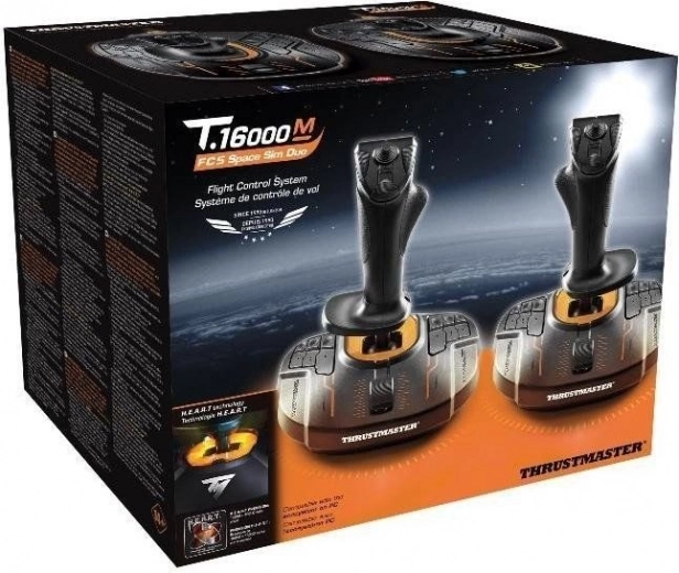Sæt med to joysticks til simulatorer THRUSTMASTER Space Sim Duo (venstre og højre)