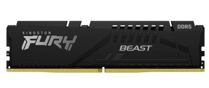 Kingston Fury Beast DDR5 Hukommelse 128GB (4x32GB) 5600 CL40 Sort
