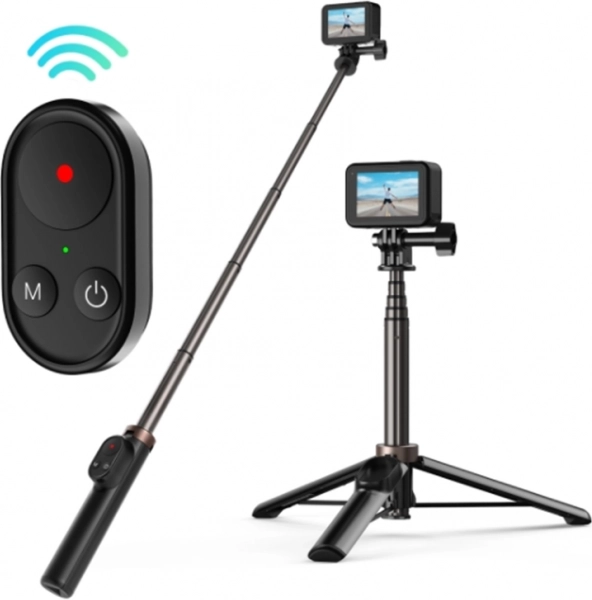 Telesin selfiestang til smartphones og actionkameraer