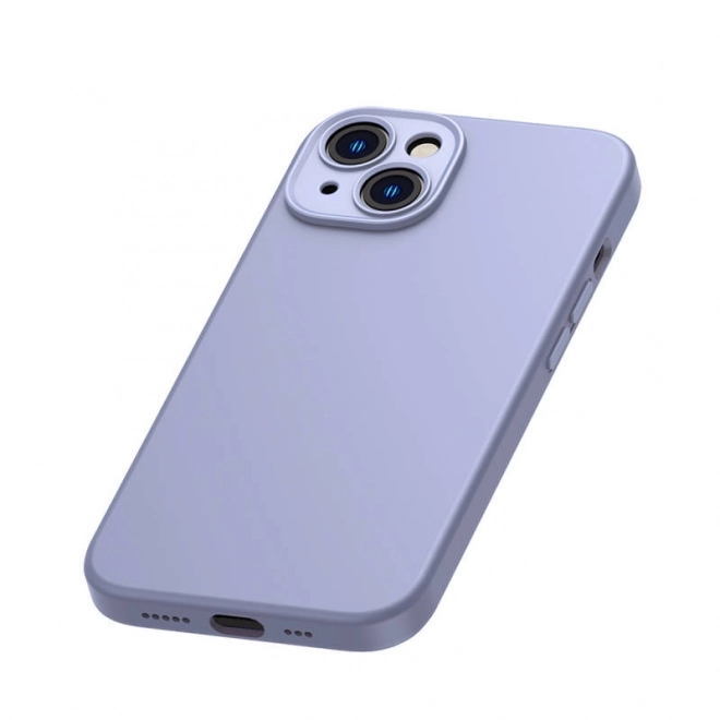Baseus Liquid Silica Gel Cover til iPhone 14 Plus lavendel