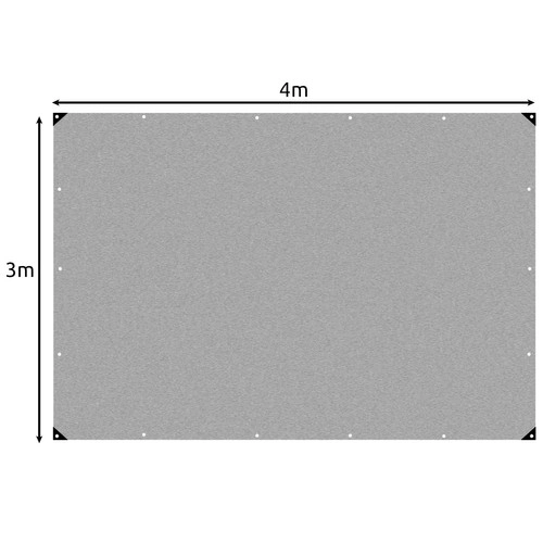 Plæd 3x4m Gardlov 24652