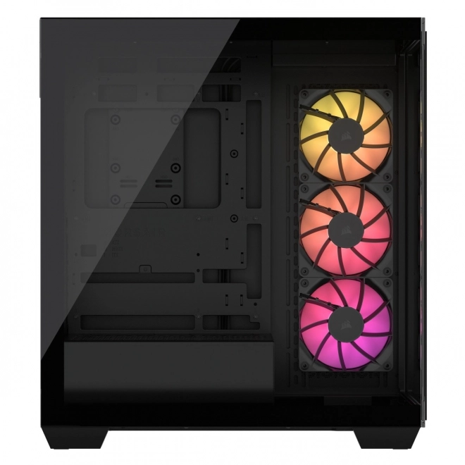 PC kabinet Mid-Tower 3500X ICUE LINK RGB TG sort