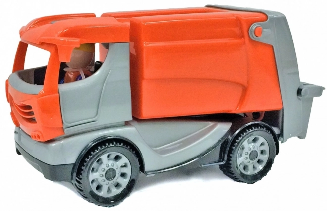 Auto Truckies skraldemand plast 25cm med figur i kasse 24m+