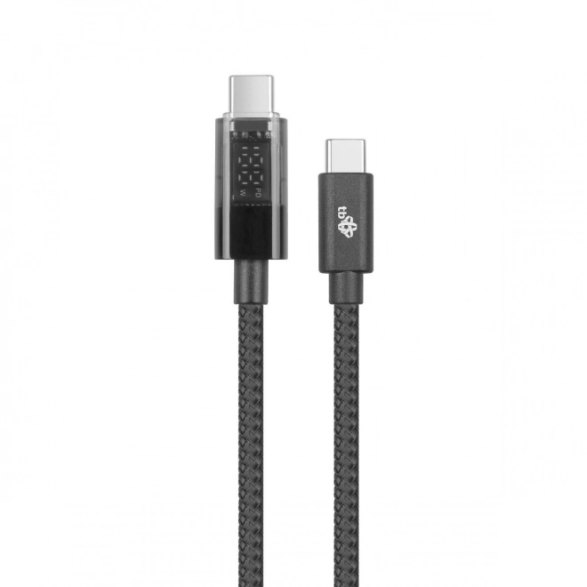 USB-C til USB-C kabel med LED indikator for opladningskraft (1 m, 100 W)