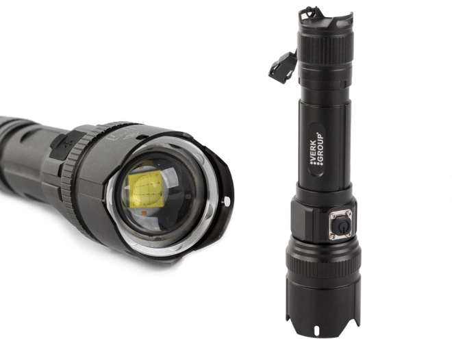 Militær taktisk lommelygte med LED Cree XHP99
