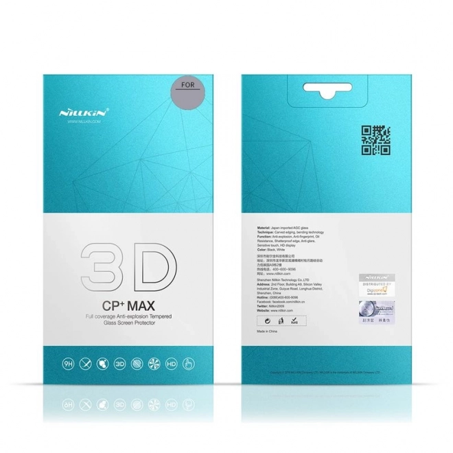 Nillkin 3D Max CP+ hærdet glas til Samsung S20 Ultra sort