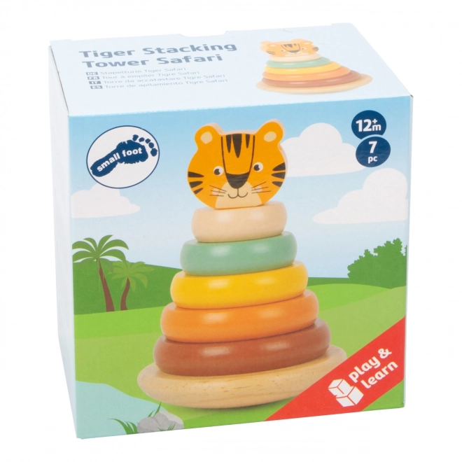 Lille Fod Stablering Tårn Tiger Safari