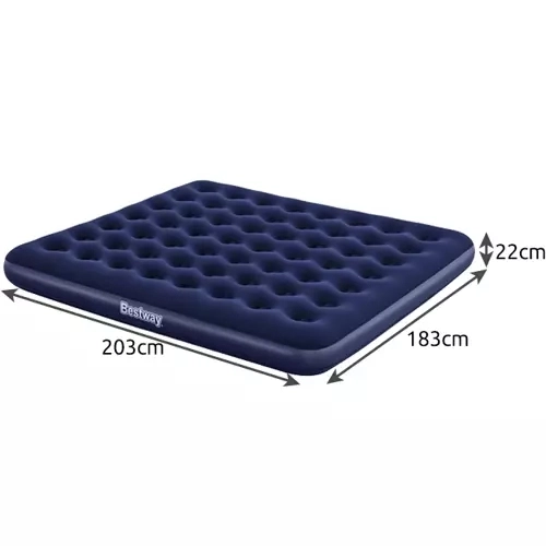 Dobbeltmadras 203x183x22cm BESTWAY 67004