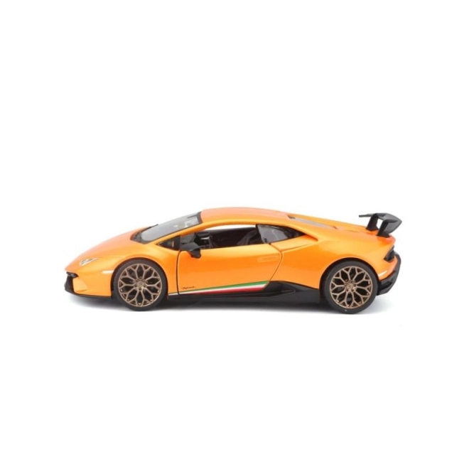 Lamborghini Huracan Performante orange model 1:24