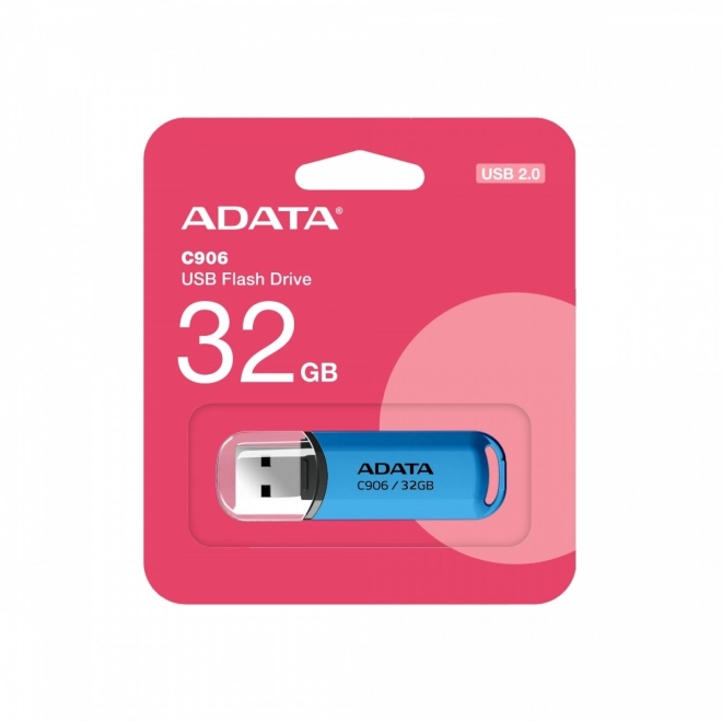 USB flashdisk ADATA C906 32GB USB 2.0 blå