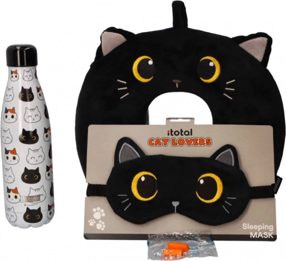 Sødt kattedesign til rejsen