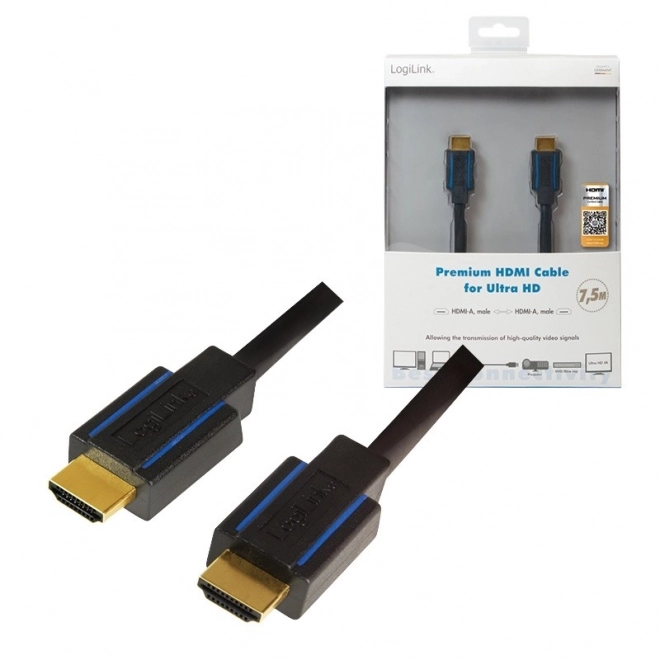 HDMI Kabel Ultra HD 7,5m Premium