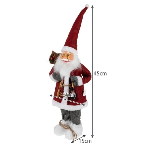 Julefigur Santa Claus 45cm Ruhhy 22352