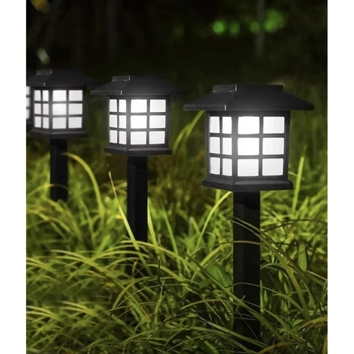 Solcellehave lamper LED – sæt 6x hus