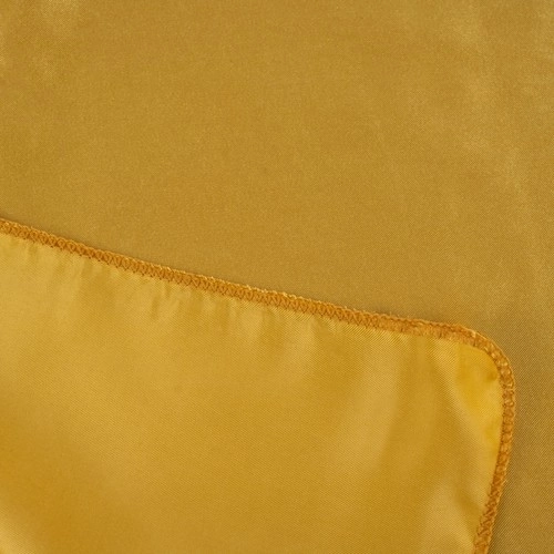 Guld satin løber til bord 900x36 cm