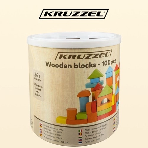 Træklodser - 100 stk. Kruzzel 22666