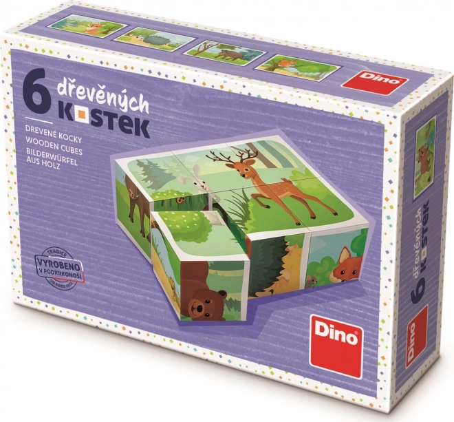 Dino Trækasser Skovens Dyr