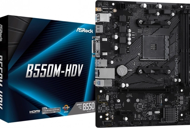 Bundkort ASRock B550M-HDV